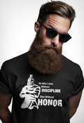 Discipline and Honor Graphic Tee