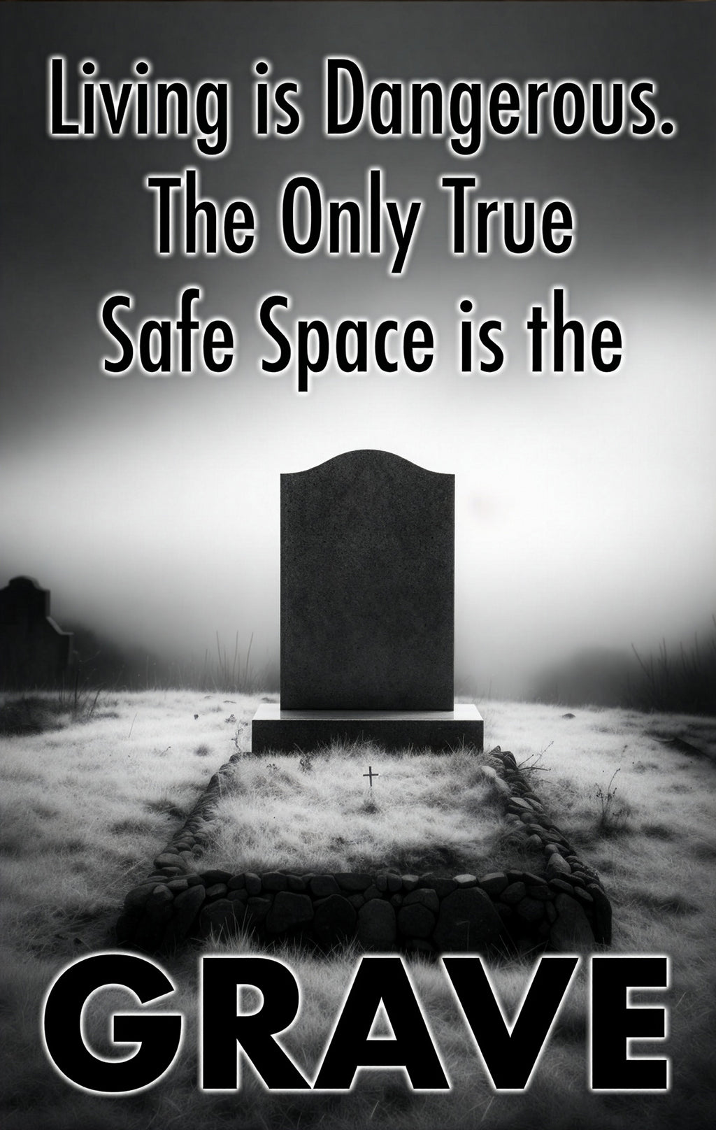 No Safe Space but the Grave Artistic Tee