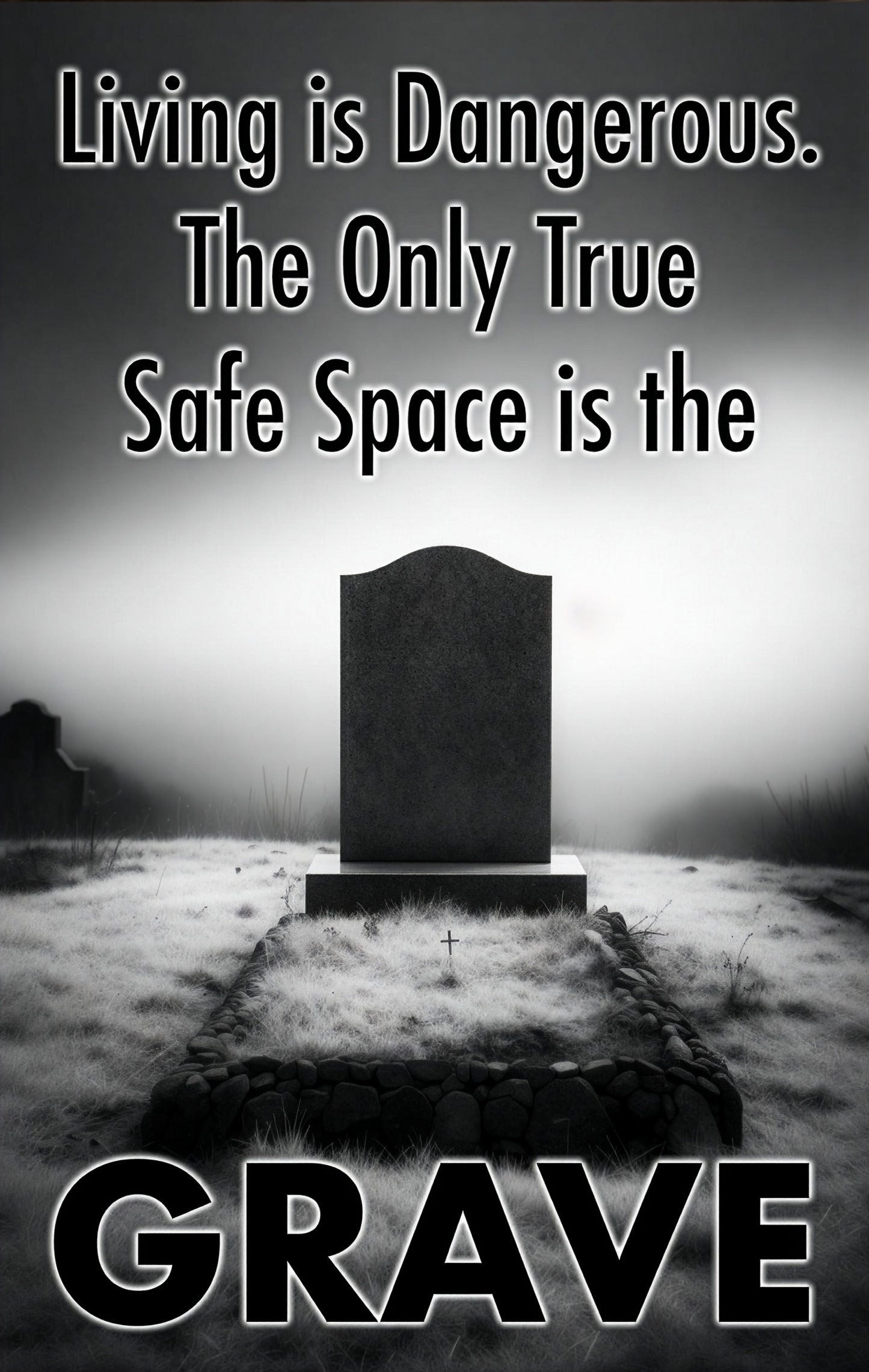 No Safe Space but the Grave Artistic Tee